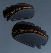 POLARIZED Replacement Lenses for Oakley Racing Jacket Vented Asian Fit 62mm