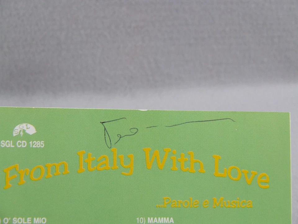 From Italy With Love … Parole e Musica (CD) Italian Music Foto 4 de 4