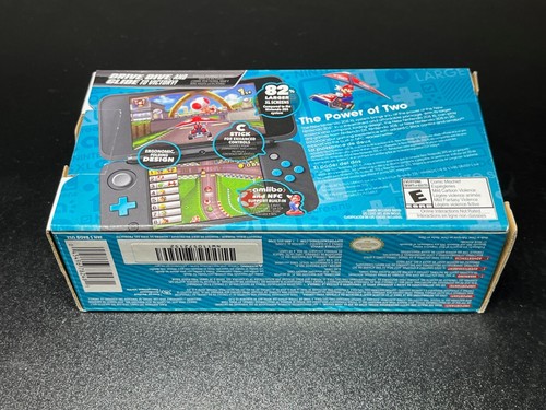 Nintendo 2DS XL Console Portatile con Pacchetto Mario Kart 7 - Nero/Turchese A23 - Foto 3 di 5