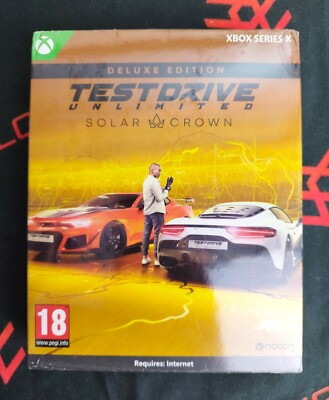 Test Drive Unlimited Solar Crown Deluxe Edition Xbox Series X Videospiel (NEU)