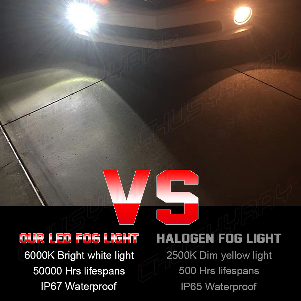 US Pair Fog Lights Driving Bumper Lamps Left&Right FIT LEXUS CT200H 2011-2013