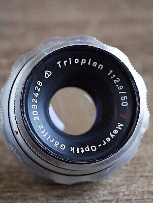 Trioplan Meyer-Optik Gorlitz red “V” M42 50mm f/2.9 №2092428 Trioplan Meyer-Optik Gorlitz red “V” M42 50mm f/2.9 №2092428