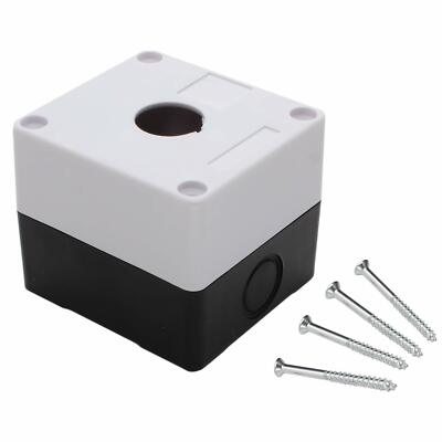 Shopcorp Push Button Switch Control Station Box, 22mm Dustproof and Waterproof