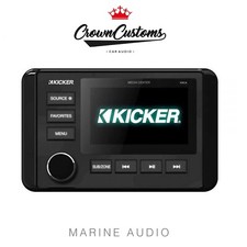 KICKER AUDIO MARINE WATERPROOF AUDIO PLAYER BT USB AUX RADIO 3