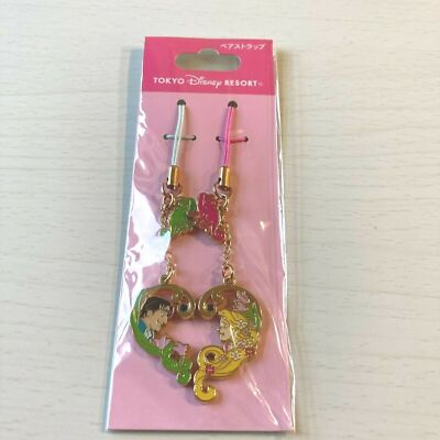 Tokyo Disney Resort Rapunzel Pair Strap Open Heart Limited TDR Japan JP