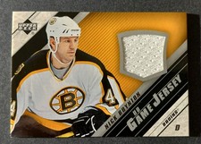 2005-06 Upper Deck UD Game Used Jersey Series 1 #J-NIB Nick Boynton Bruins