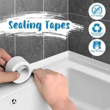 Bath Kitchen Caulk Tape Sealant Strip PVC Self Adhesive Toilet Sealing Tape 5M