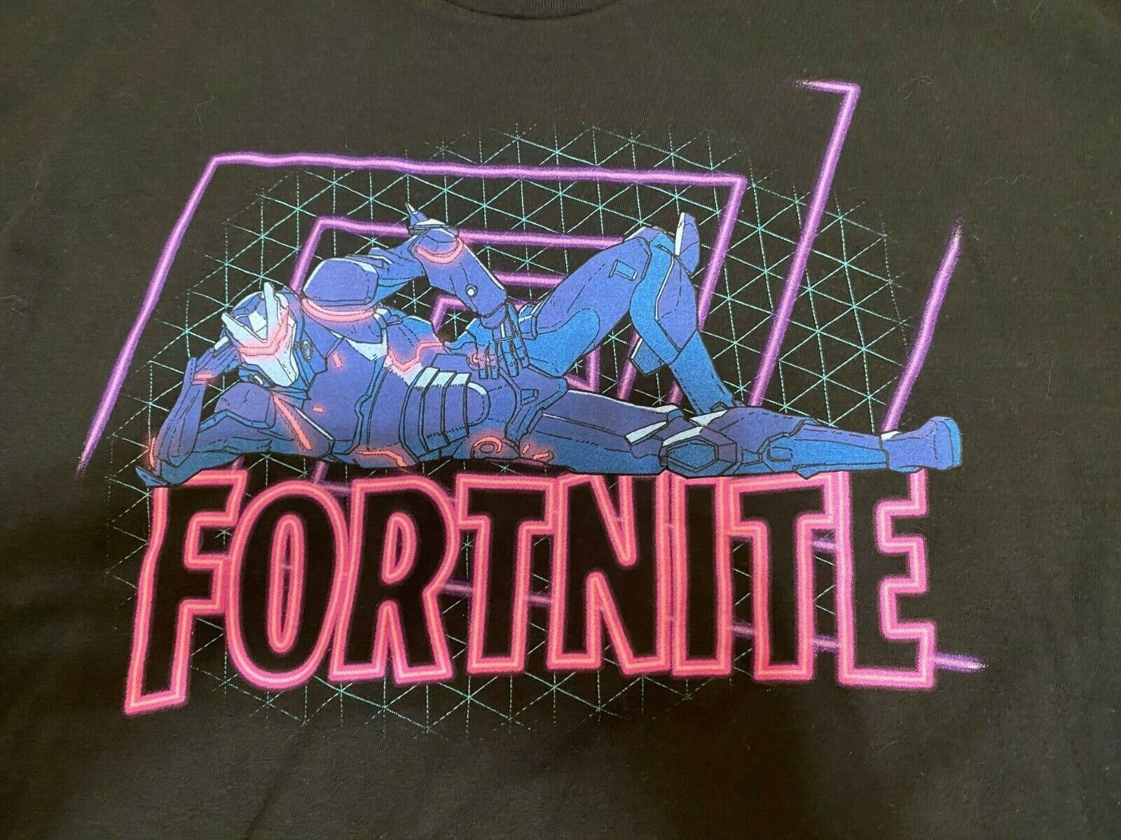 Camiseta Camisa Omega Jogo Fortnite Robo Máquina Lançamento