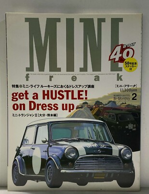 Mini Cooper ULTRA RARE! Collectible Magazine Mini Freak Japan - Nro 50- 2000 - 2