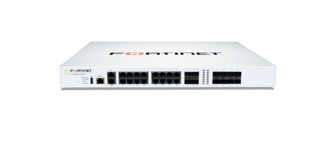 Fortinet FortiGate-200F Hardware +3 year Forticare and Fotriguard