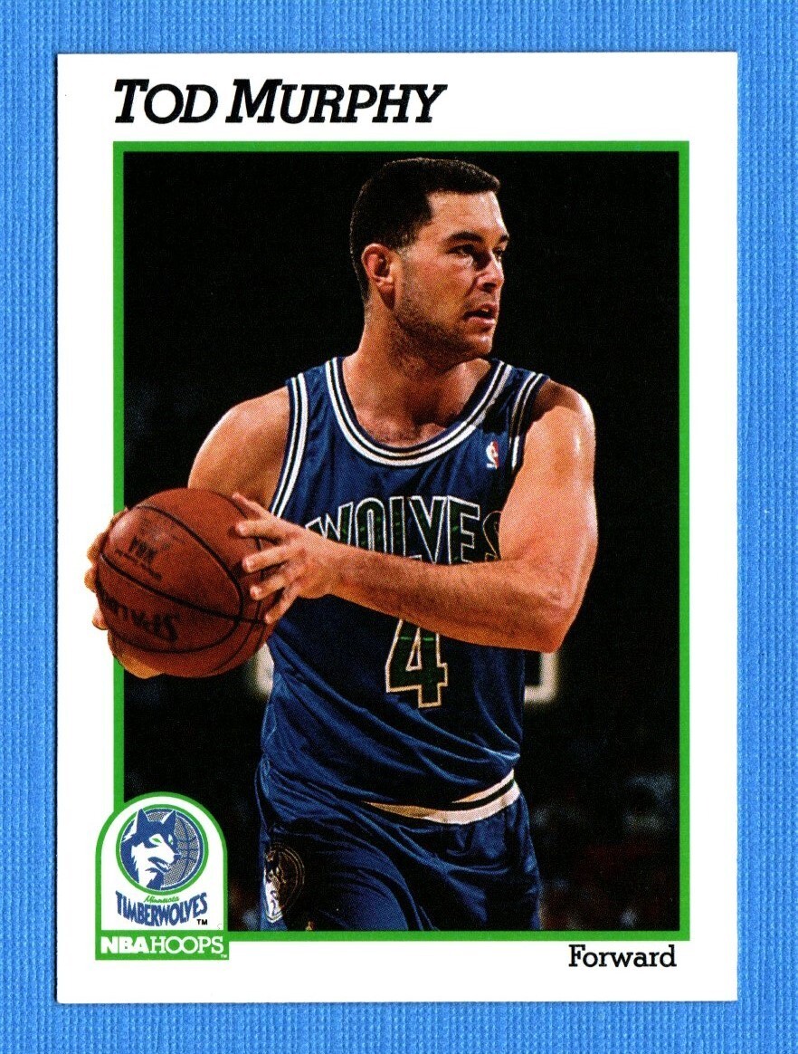 1991-92 NBA Hoops #128 Tod Murphy Timberwolves | eBay