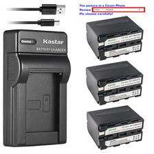 Kastar Battery AC Charger for Sony NP-F970 CCD-SC55 CCD-TR12 CCD-TR3