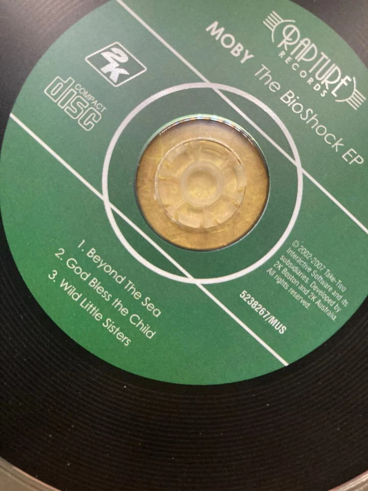 The Bioshock EP Moby Music Banda Sonora CD y Making Of DVD, Publicación Gratuita Foto 3 de 4