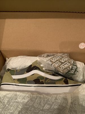 A Bathing Ape (BAPE) x Vans Old Skool 36 DX 'Green Camo' - 8,5 UK / 9,5 US