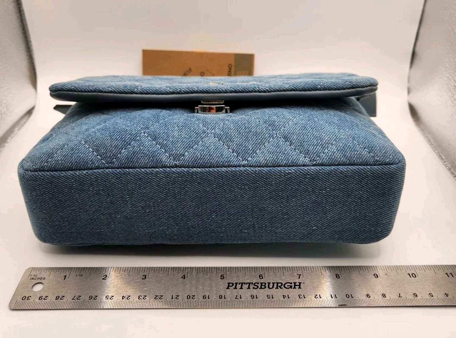 Borsa a tracolla Mario Valentino blu chiaro jeans Unica colore denim