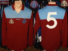 Vintage Liffey Gaels Dublin Gaa #5 O'Neills Blue Badge Longsleeve Shirt Jersey