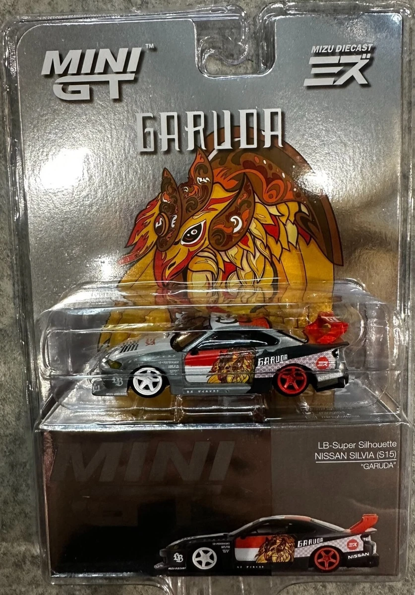 minigt ミニGT LBWK リバティウォーク　シルビア　S15 チェイス Amazon.com: MINI GT Nissan Silvia S15 LB-Super Silhouette LBWK