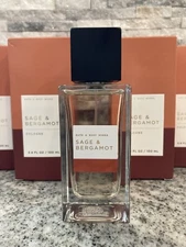NEW Bath Body Works SAGE & BERGAMOT Cologne Spray - 3.4 oz Men’s Fragrance