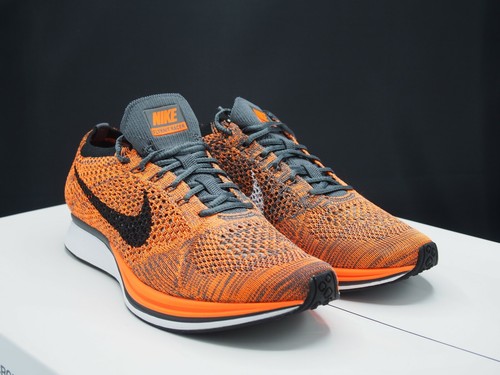 flyknit racer total orange