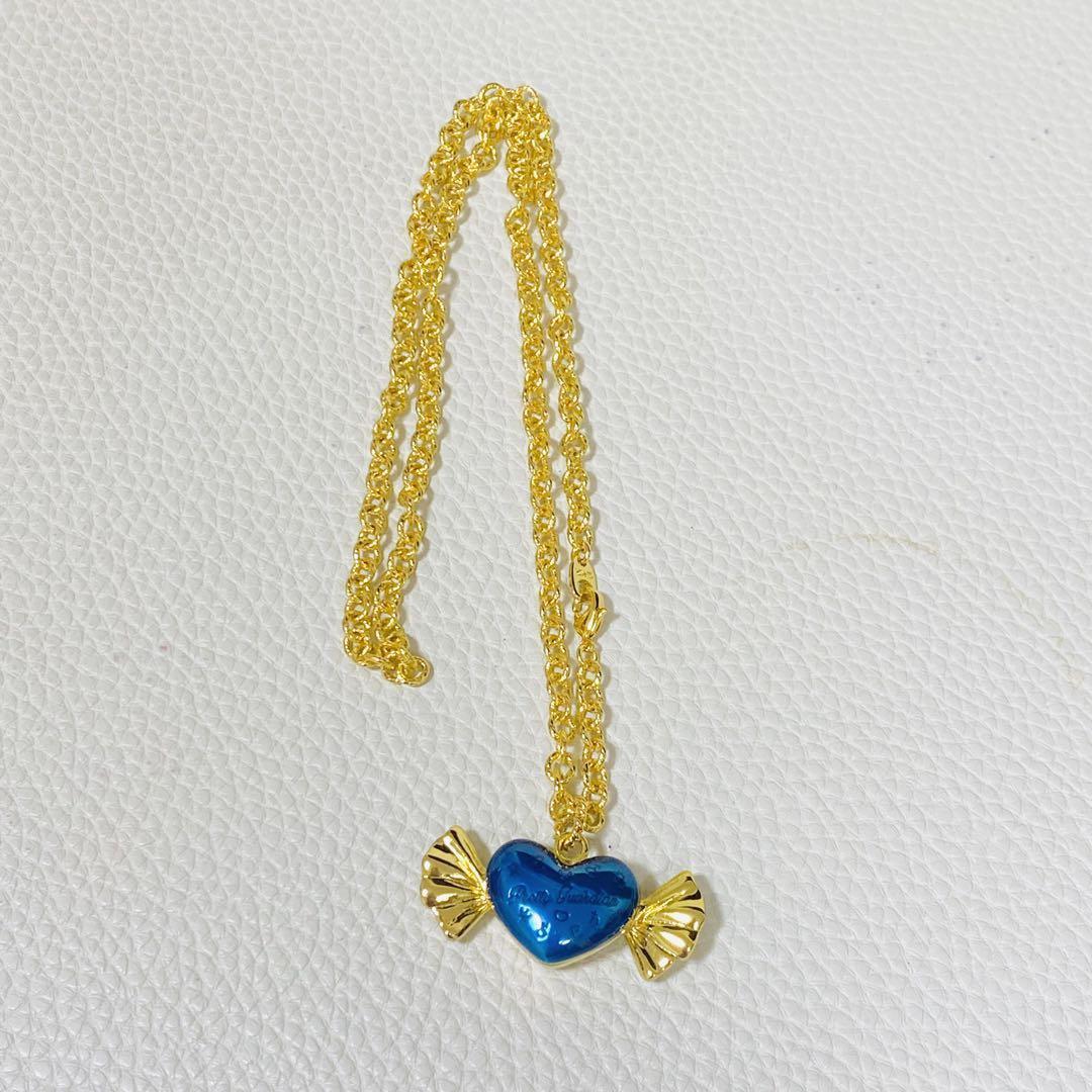 Q-Pot Sailor Moon Candy Necklace Uranus 5.2cm New Collab Jewelry 
