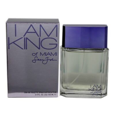 SEAN JOHN I AM KING OF MIAMI EAU DE TOILETTE SPRAY 100 ML/3.4 FL.OZ.