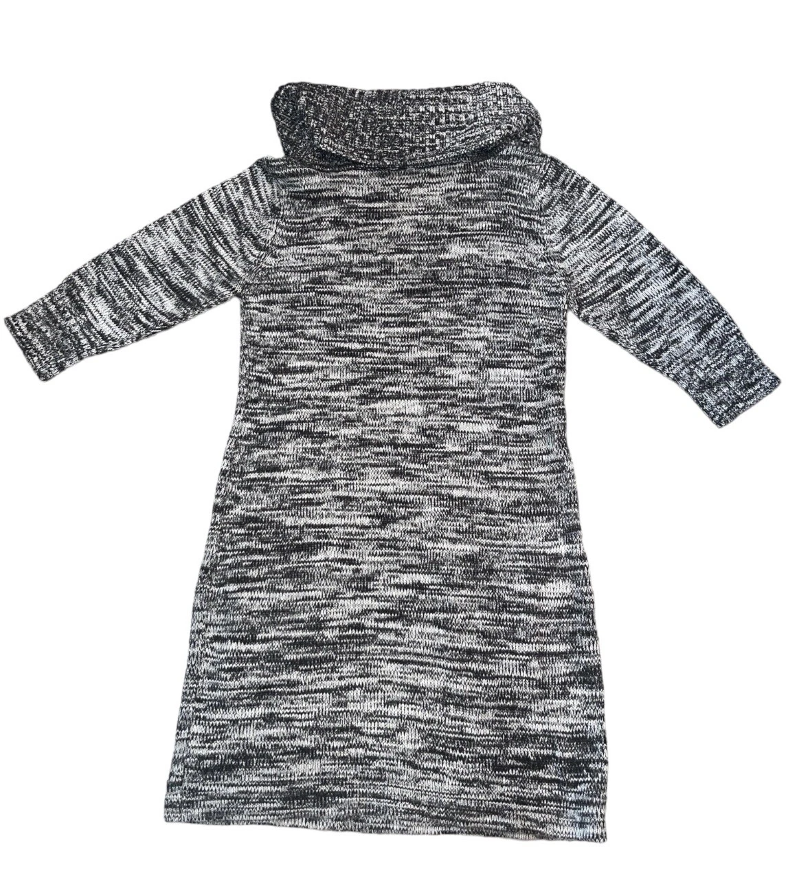 Maglione Alyx Donna Taglia XL Nero Bianco Marmorizzato Abito Grigio Maglia Corta Pull On