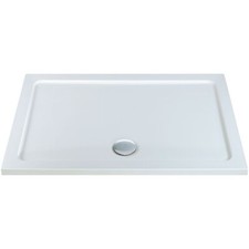 MX DucoStone Lightweight Polymer Rectangular Shower Tray 1500mm x 800mm (inc Was