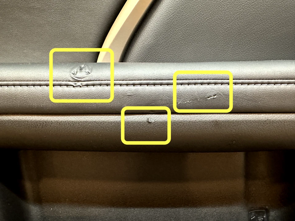 LEXUS RX350 RX450H 2016-19 delantero izquierdo lado izquierdo interior puerta panel cubierta OEM Foto 3 de 4