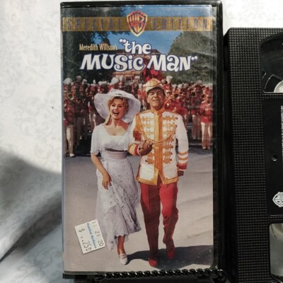 The Music Man (VHS, 1962) Robert Preston Shirley Jones Buddy Hackett 