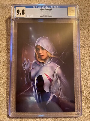 Ghost-Spider # 1 , CGC 9.8 , Ltd Virgin Variant , Shannon Maer !!
