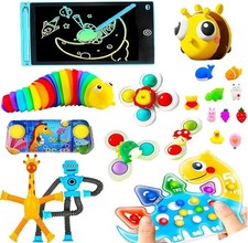 21 Pack Fidget Sensory Toys Set, Stress Relief Toys for Kids Ages 3-12
