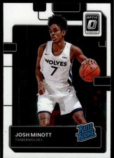 2022-23 Donruss Optic Josh Minott Rookie Minnesota Timberwolves #244