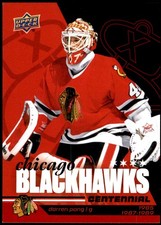 Darren Pang 75 2025-26 Upper Deck Chicago Blackhawks 100th Anniversary Set