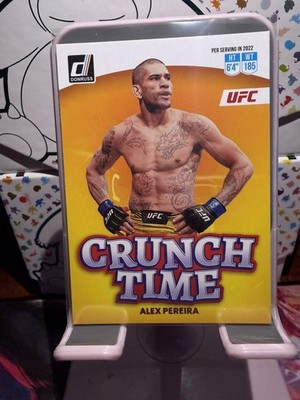 2023 Donruss UFC - Crunch Time Alex Pereira #6