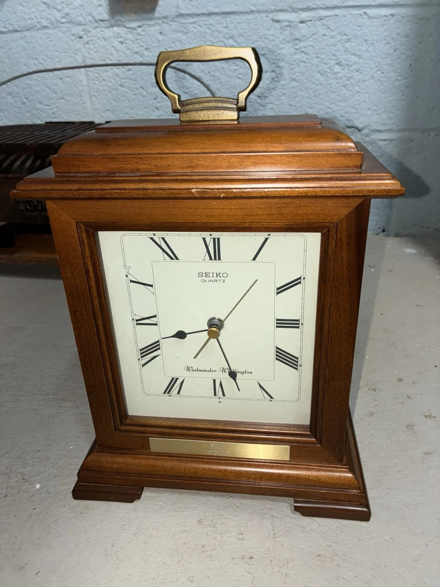 Seiko Desk, Mantel & Shelf Clocks with Chimes for sale | eBay