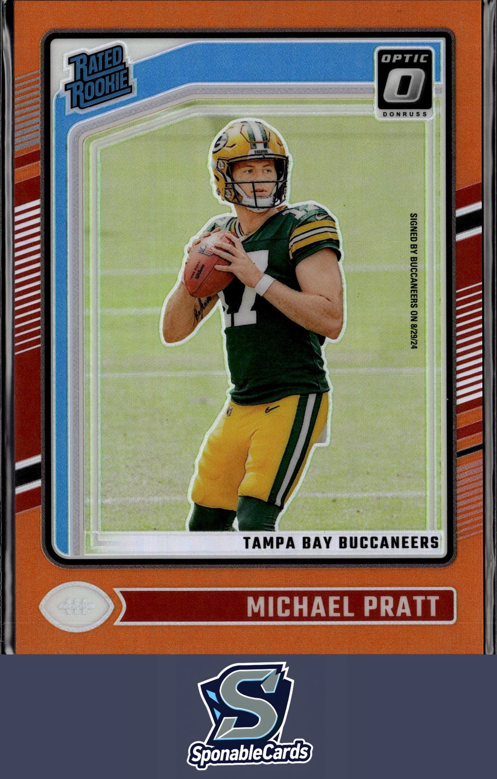 2024 Donruss Optic #280 Michael Pratt Orange #/249