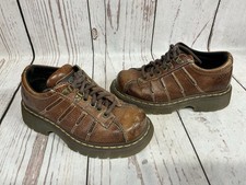 Vintage Dr. Martens 90 s Y2K Leather Platform Oxford Shoes Men 4 Ladies 5