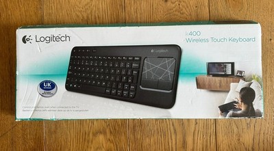 Logitech Wireless Touch Pad Tastatur K400r USB ohne Dongle 