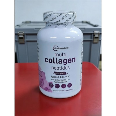 Usually for comprehensive support,Multi Collagen Peptides Complex,240 capsules