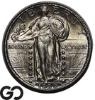 1929 Standing Liberty Quarter, Full Head, Choice BU++ FH, Great Strike