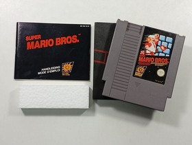 SUPER MARIO BROS NINTENDO NES PAL-B FAH (COMPLETE - GOOD CONDITION OVERALL)