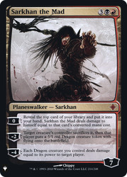 Sarkhan the Mad #214/248 Mystery Booster Foil