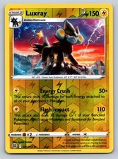 Luxray 051/172 Reverse Holo SWSH09: Brilliant Stars Pokemon Card - NM