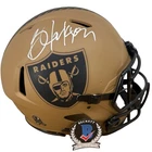 BO JACKSON SIGNED STS FULL SIZE AUTHENTIC RAIDERS HELMET BECKETT COA 1W615833