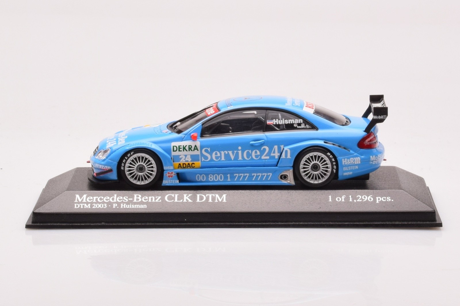 400033224 Mercedes CLK DTM Team Service 24h n24 Huisman DTM Minichamps 1/43