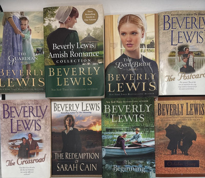 Lot of 21 Books by Beverly Lewis, PB & HC, Diffrent Series, B196