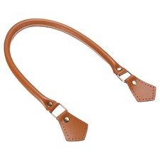 Purse Straps, 24 Inch Genuine Leather Strap for Mini Bag, Light Brown