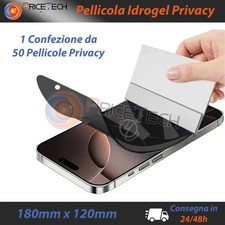 50 Pellicole Privacy smartphone 180*120mm per Plotter Cutting Machine Hydrogel