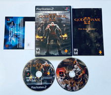 God Of War II - PS2 Black Label Sony PlayStation 2 Complete - NICE