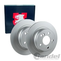 2X Jp Group Bremsscheiben Ø278Mm Voll Hinten Passend FüR Chrysler Crossfire